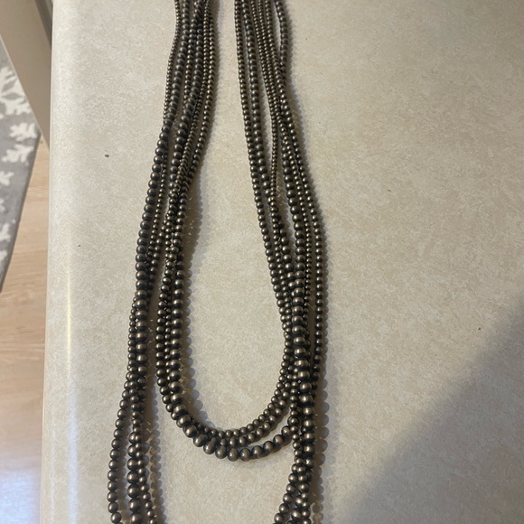 Vintage Navajo Beaded Necklace - Picture 3 of 7